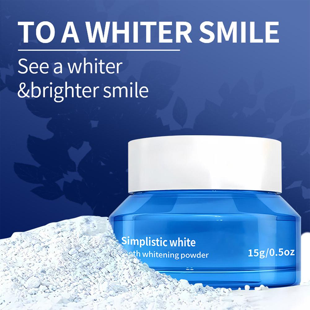 Polvo Blanqueador Dental Simpl - Teeth Whitening Near Me reseña y precio