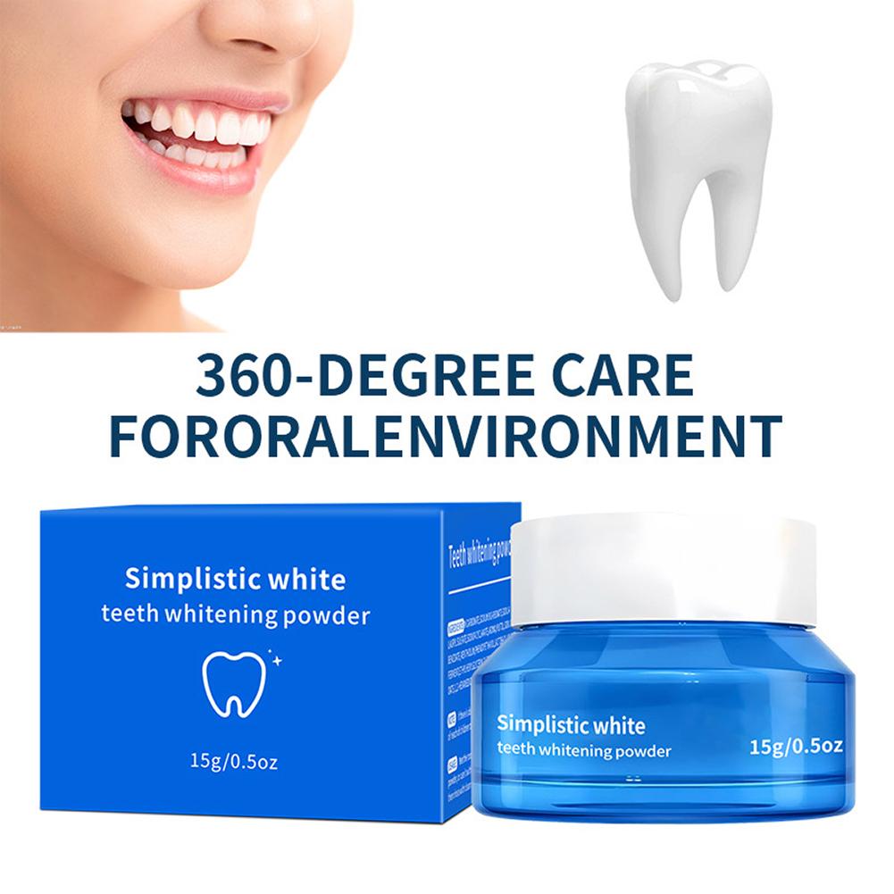 Polvo Blanqueador Dental Simpl - Teeth Whitening Near Me reseña y precio