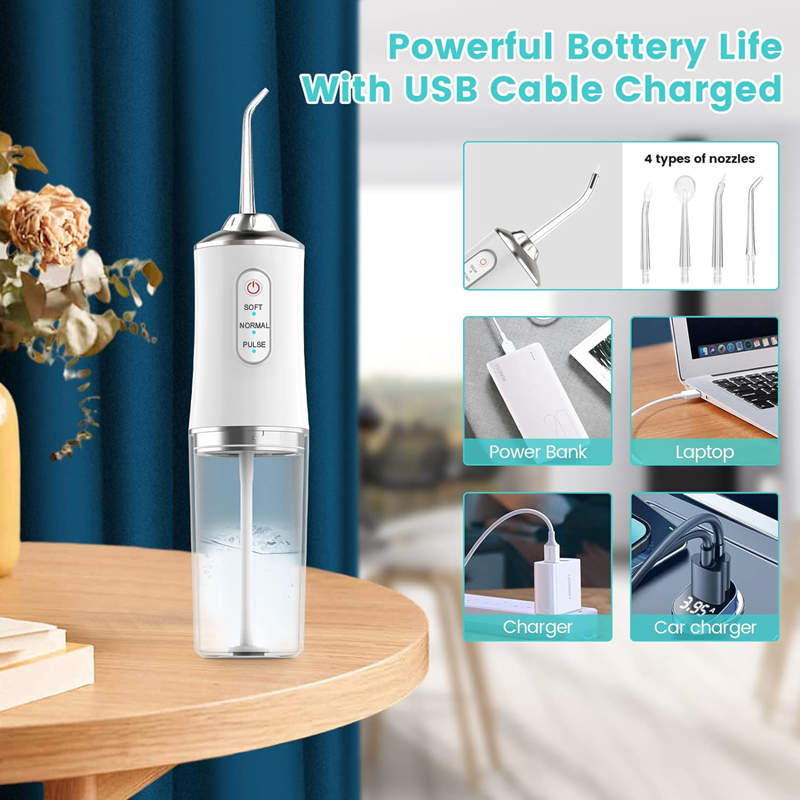 Irrigador Bucal, Dispositivo d - Teeth Whitening Mouthwash reseña y precio