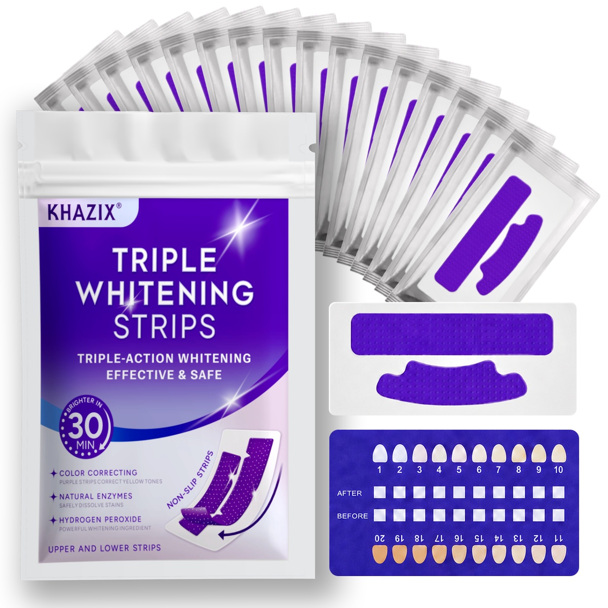 7 Tiras de Cuidado Dental para - Teeth Whitening Kit reseña y precio