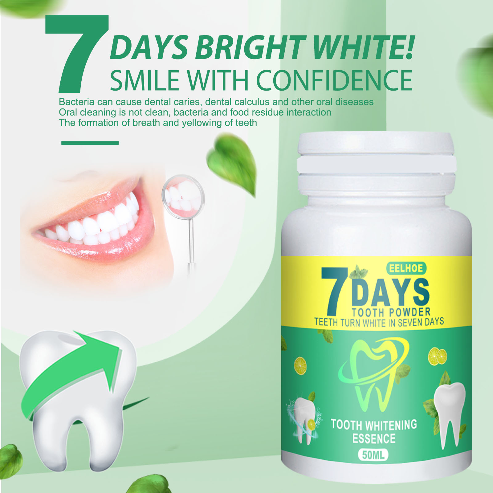 Polvo blanqueador de dientes d - Teeth Whitening Near Me reseña y precio