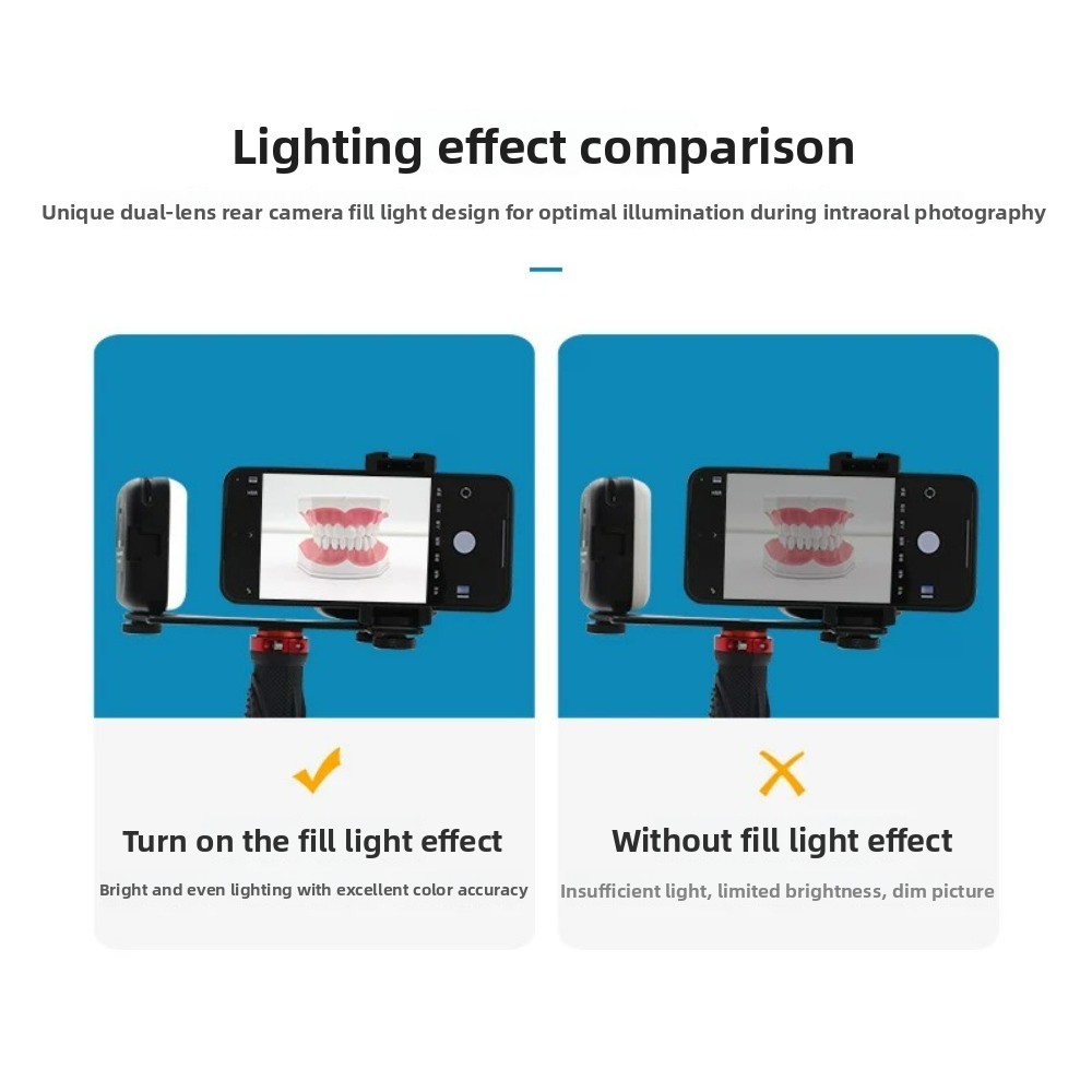 Luz de fotografía dental, flas - Teeth Whitening Kit reseña y precio